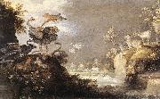 SAVERY, Roelandt Landscape with Wild Animals a oil on canvas